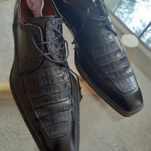 Mezlan Half Gator lace-ups size 10.5 NICE!!!!!